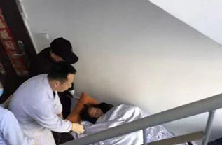 贡觉县病人院后返乡