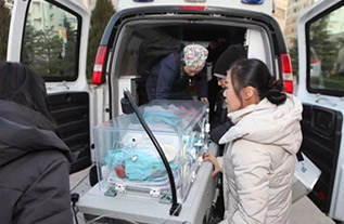贡觉县妇婴监护型护送